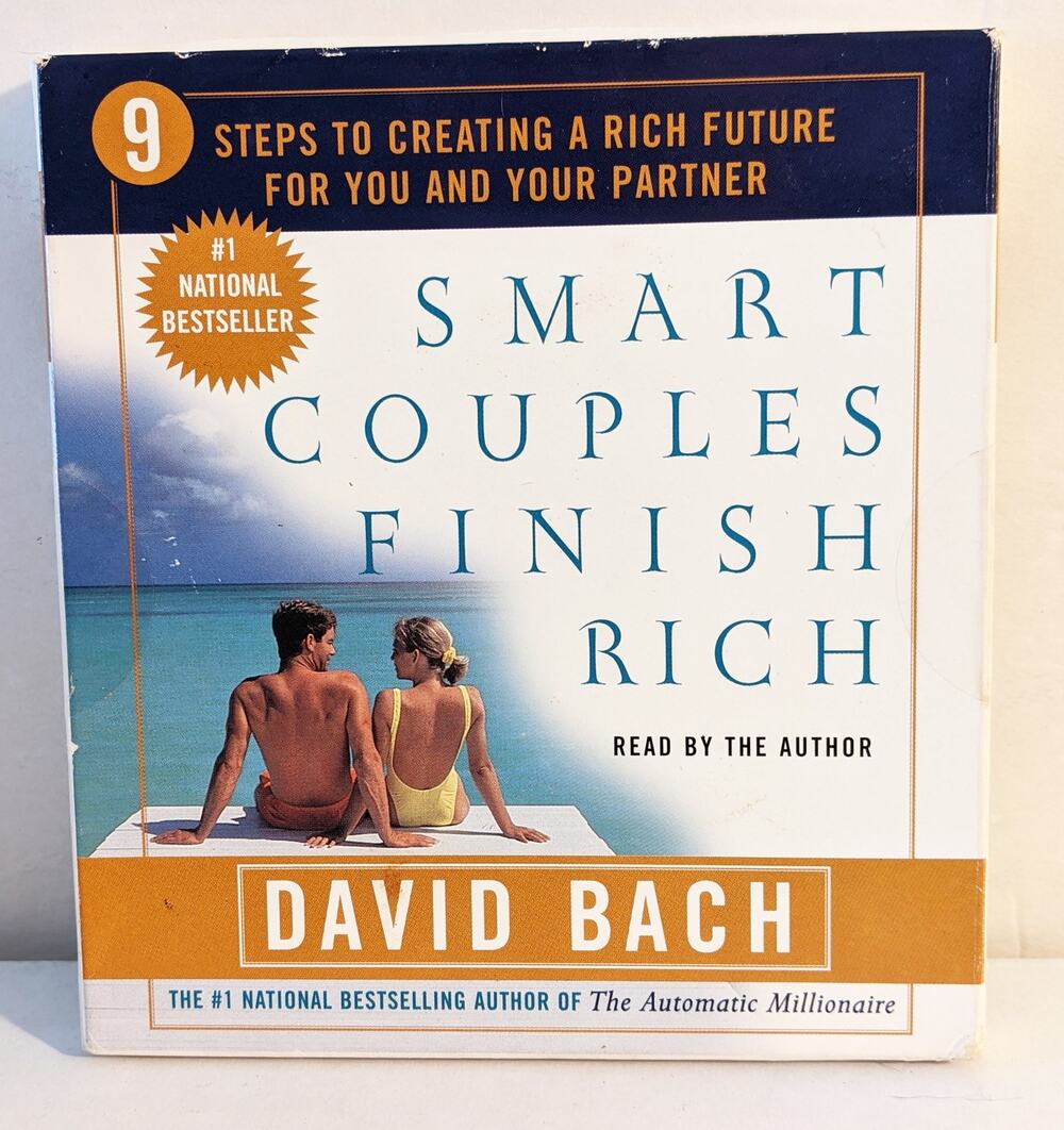 Audiobook - SMART COUPLES FINISH RICH - By: David Bach - Gently Played Cond.